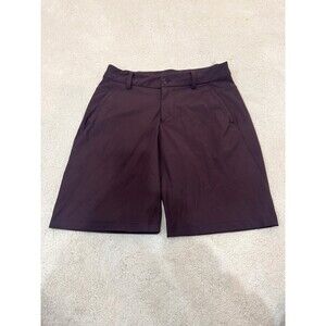 Lululemon Commission Shorts Plum Dark Maroon Size 32